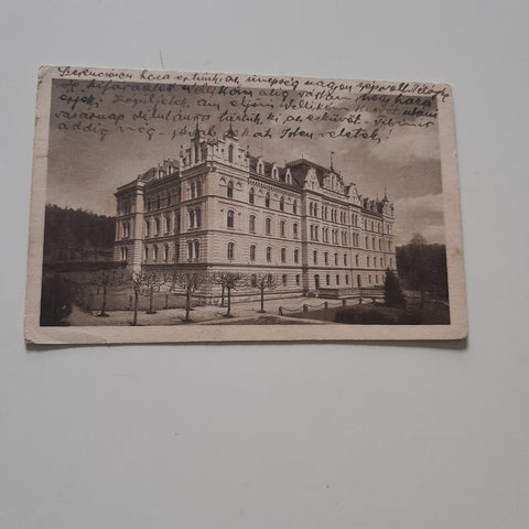 AK Mädchenpensionat in Orth bei Gmunden. (1923)