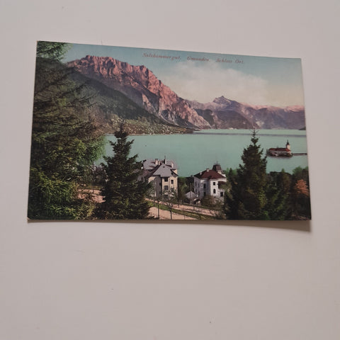 AK Gmunden. Schloss Ort. (1911)