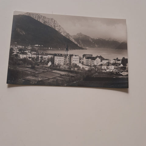 AK Gmunden mit Traunstein. (1929)