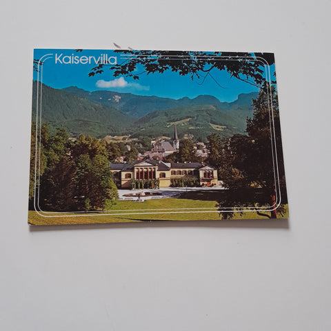 AK Bad Ischl. Kaiservilla und Park.