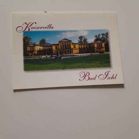 AK Bad Ischl. Kaiservilla.