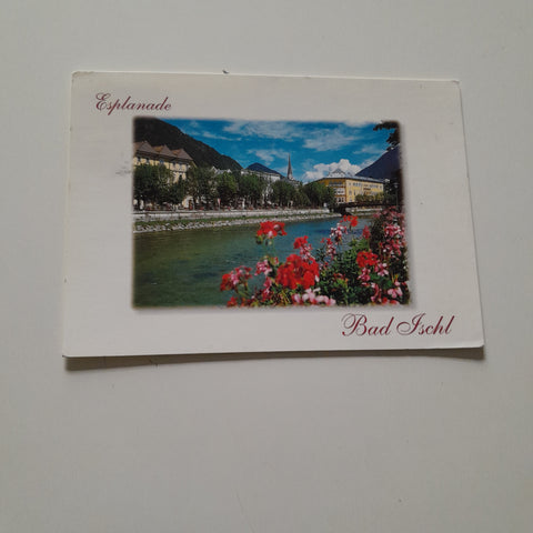 AK Bad Ischl. Esplanade.