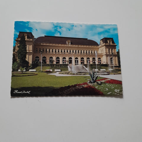 AK Bad Ischl. Neues Kurhaus und Park.
