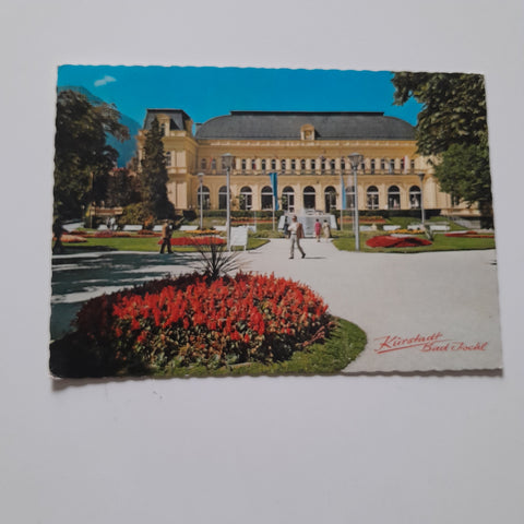 AK Bad Ischl. Neues Kurhaus und Park.