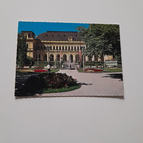 AK Bad Ischl. Kurhaus und Park.