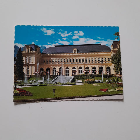 AK Bad Ischl. Neues Kurhaus und Park.