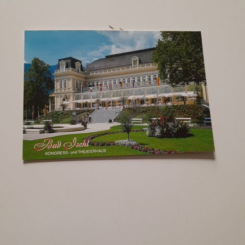 AK Bad Ischl. Kongress- und Theaterhaus.