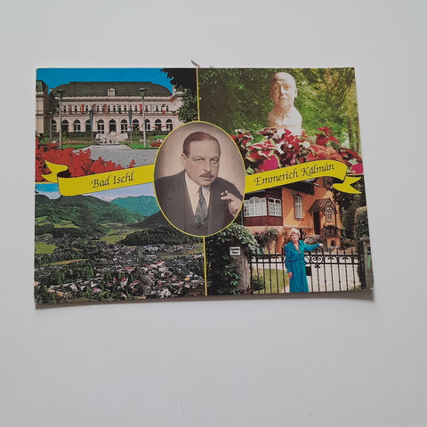 AK Bad Ischl. Emmerich Kalman.