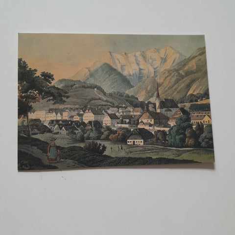 AK Bad Ischl. (1840) (Reprint)