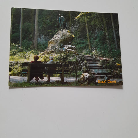 AK Bad Ischl. Kaiser Jagdstandbild.