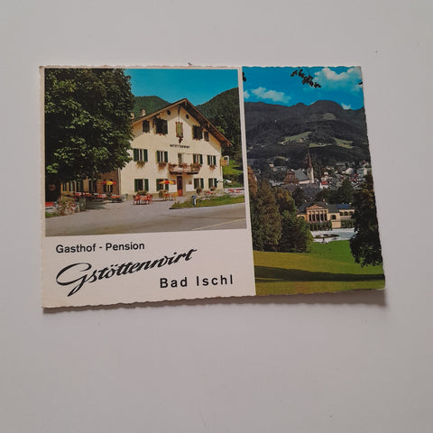 AK Bad Ischl. Gasthof Pension Gstöttenwirt. Roith 1.
