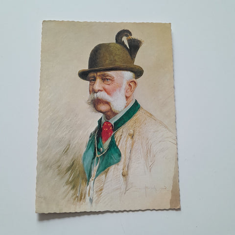 AK Kaiser Franz Joseph I (nach einem Original von Brüch Bad Ischl. Kaiservilla)