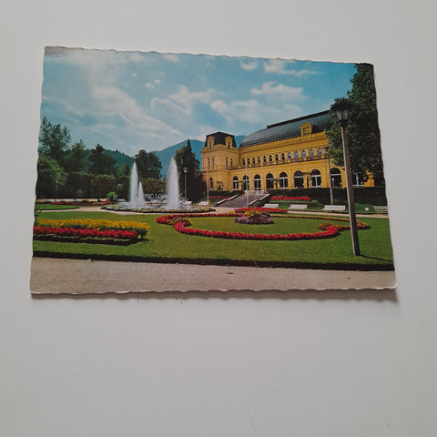 AK Bad Ischl. Kurhaus mit Siriuskogel.