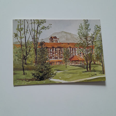 AK Bad Ischl. Erholungsheim Tisserand. Kaltenbachstraße 31.