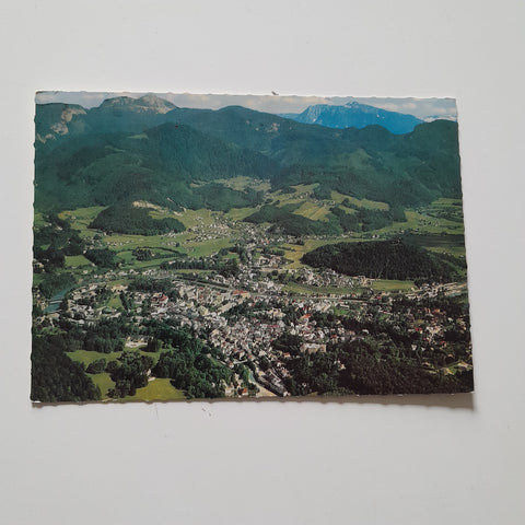 AK Bad Ischl. Fliegeraufnahme.