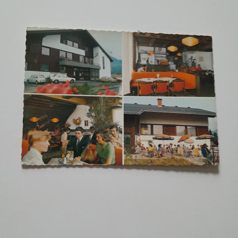 AK Bad Ischl. Cafe Konditorei Nandl. J. u. J. Nahmer. Traunkai 5.