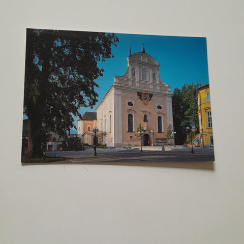 AK Bad Ischl. Stadtpfarrkirche zum hl. Nikolaus.
