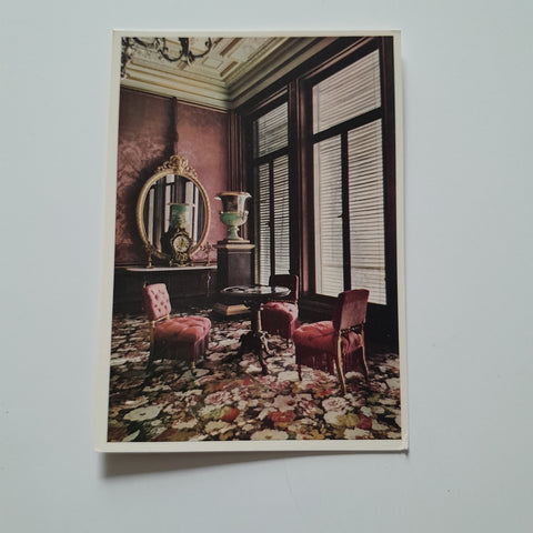 AK Bad Ischl. Kaiservilla. Roter Salon.