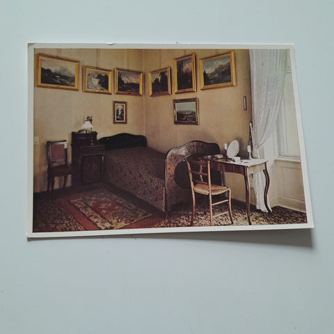 AK Bad Ischl. Kaiservilla. Schlafzimmer.