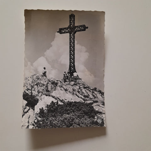 AK Katrin Gipfelkreuz Bad Ischl.