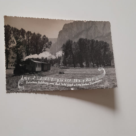 AK Zwischen Salzburg und Bad Ischl.