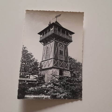 AK Bad Ischl. Franz Josefswarte Siriuskogel.