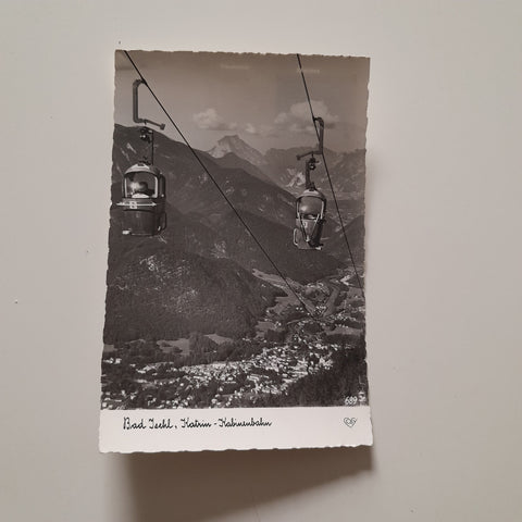 AK Bad Ischl. Katrin Kabinenbahn.