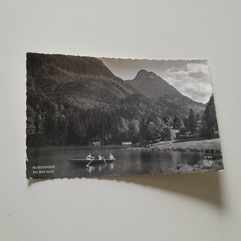 AK Nussensee bei Bad Ischl.