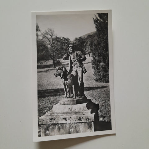AK Bad Ischl. Jagdgruppe im Kaiserpark. (1940)