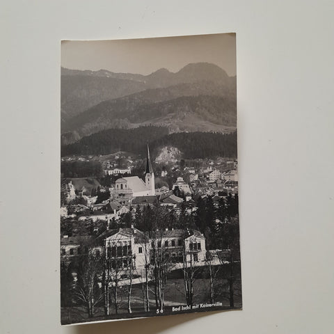 AK Bad Ischl mit Kaiservilla.