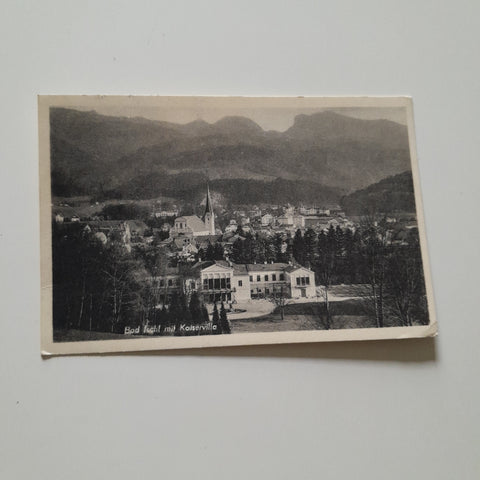 AK Bad Ischl mit Kaiservilla.