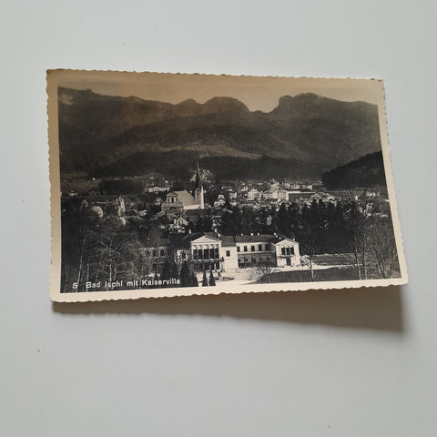 AK Bad Ischl mit Kaiservilla.