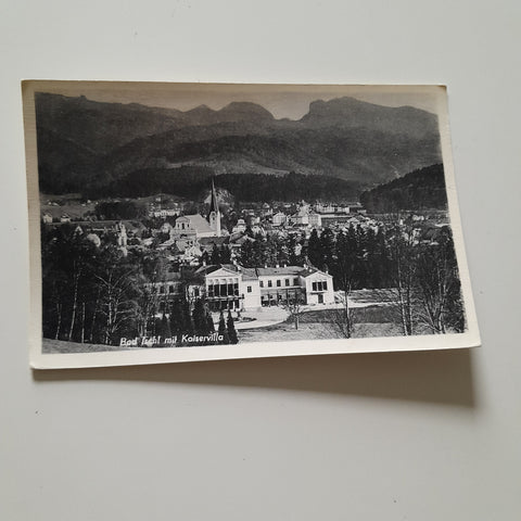 AK Bad Ischl mit Kaiservilla.