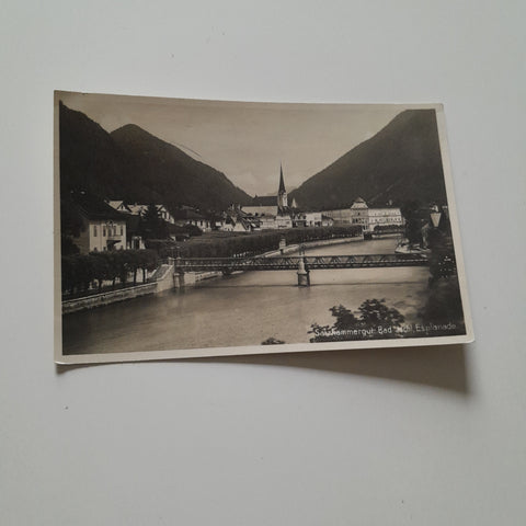AK Bad Ischl Esplanade (1929)