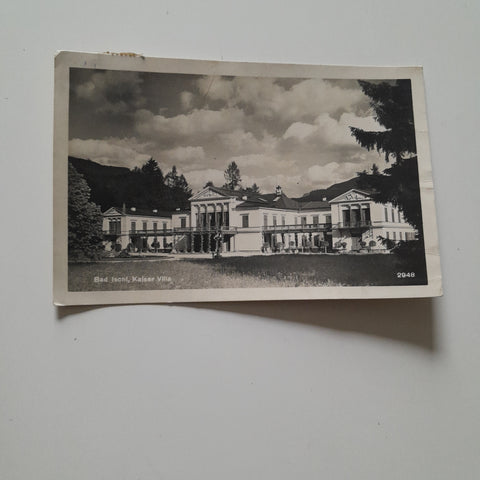 AK Bad Ischl. Kaiser Villa.