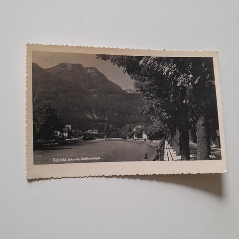 AK Bad Ischl. Esplanade.