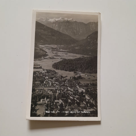 AK Bad Ischl vom Jainzen gegen den Dachstein.