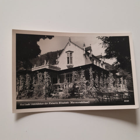 AK Bad Ischl. Schlösschen der Kaiserin Elisabeth (Marmorschlössel)