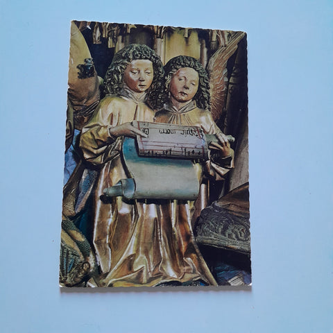 AK St. Wolfgang am See. Pacher-Altar. Singende Engelein.