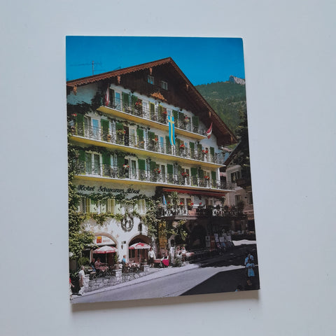AK St. Wolfgang. Hotel Schwarzes Rössl. H. Gonschorek-Cristoforetti.