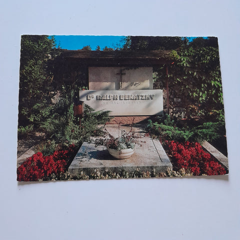 AK St. Wolfgang. Friedhof.  Grabstätte Dr. Ralph Benatzky's.