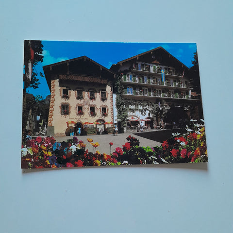 AK St. Wolfgang. Alte Bürgerhäuser.