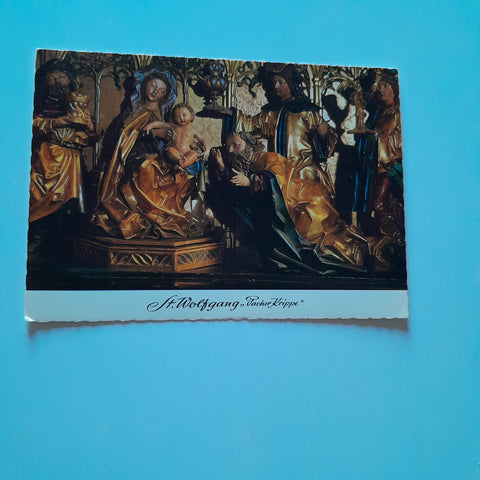 AK St. Wolfgang. Pacher Krippe.