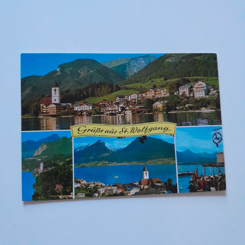 AK Grüße aus St. Wolfgang.