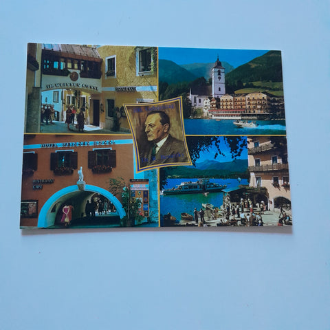 AK St. Wolfgang. Dr. Ralf Benatzky. Schöpfer der Operette Im Weissen Rössl am Wolfgangsee.