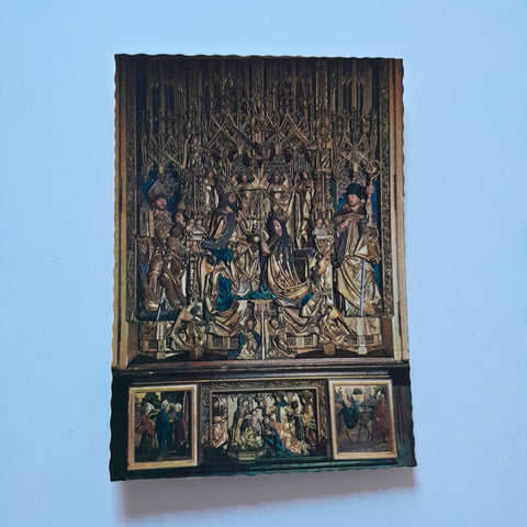 AK St. Wolfgang. Kirche. Pacheraltar.