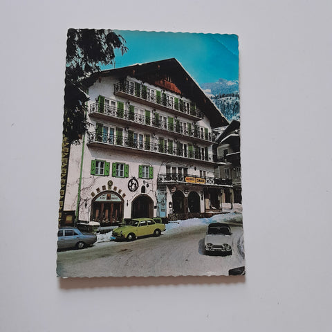 AK St. Wolfgang. Hotel Zum schwarzen Rößl. Besitzer: H. Christoforetti.