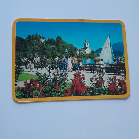 AK St. Wolfgang. Strandpromenade.