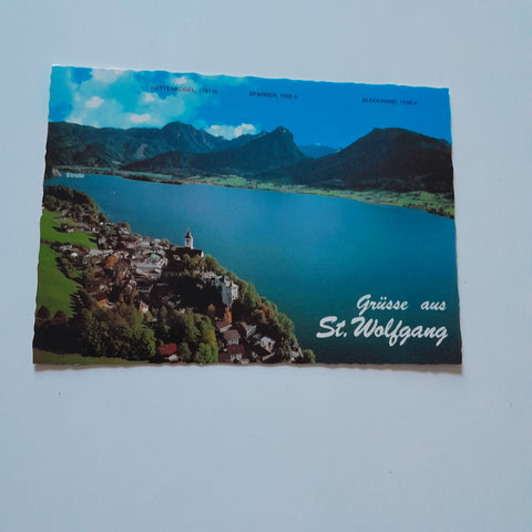 AK Grüße aus St. Wolfgang.