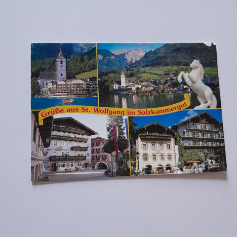 AK Grüße aus St. Wolfgang.